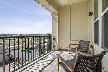 Private patios*